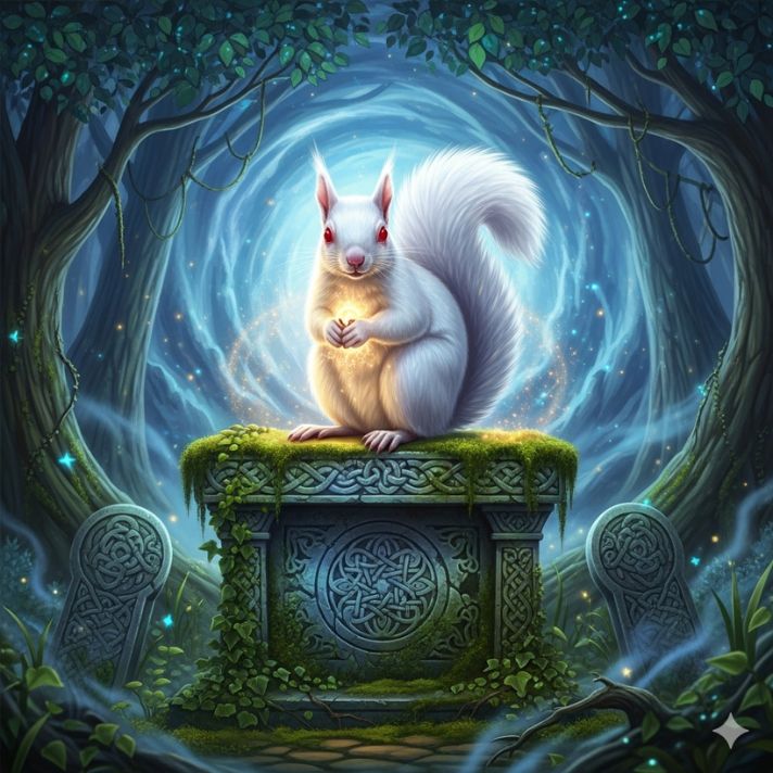 The Albino Squirrel as a Spirit and Totem Animal
