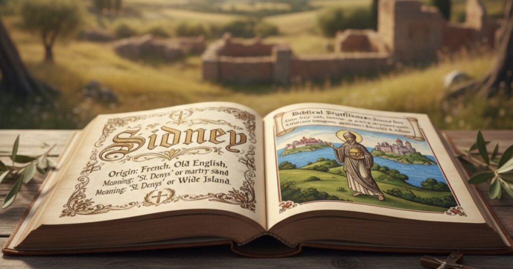 Biblical Significance: Meaning of the Name Sidney Explained