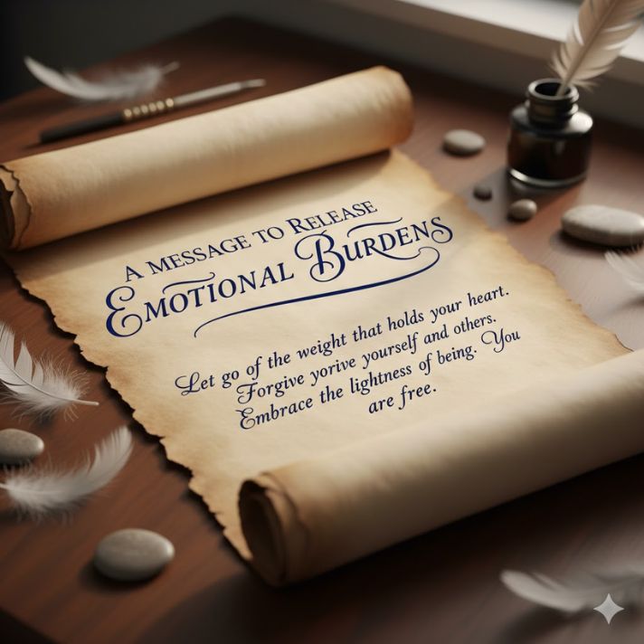 A Message to Release Emotional Burdens