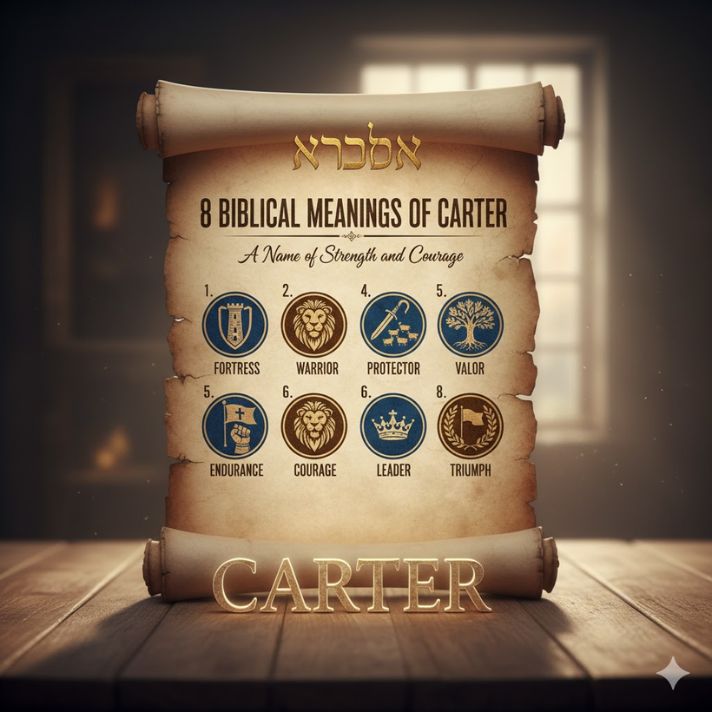 8 Biblical Meanings of Carter: A Name of Strength and Courage