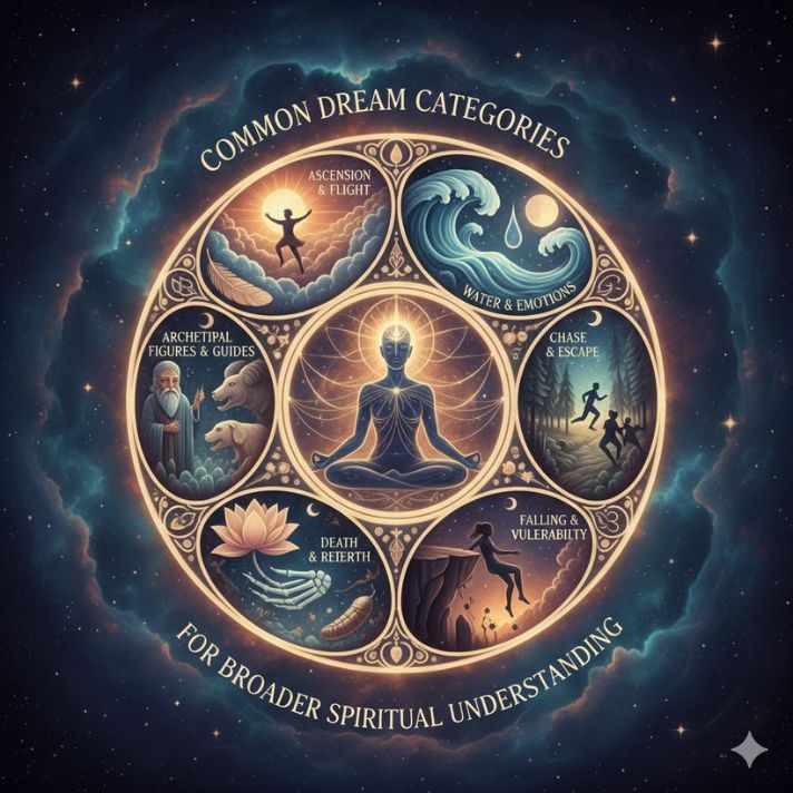 Common Dream Categories (for broader spiritual understanding)