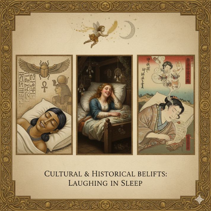 Cultural and Historical Beliefs about Laughing in Your Sleep