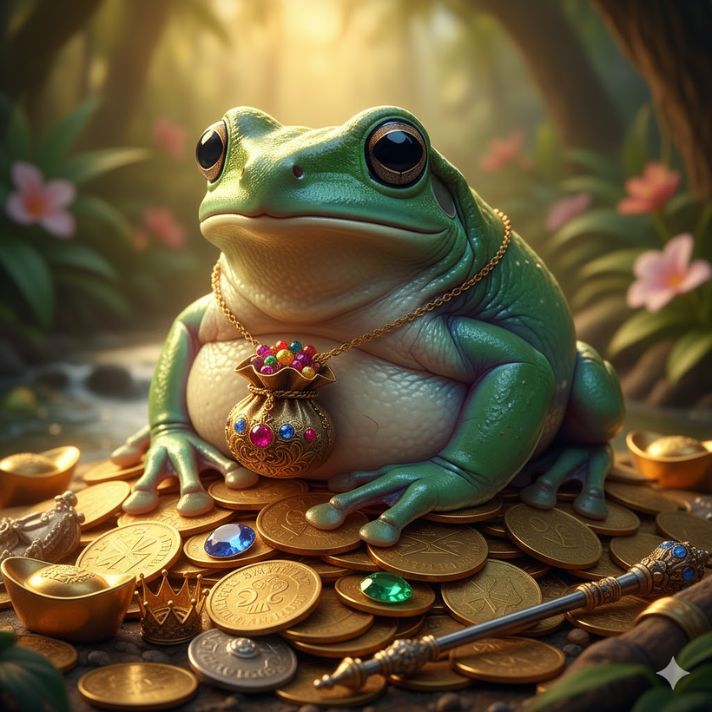 💰 Do Frogs Represent Wealth?