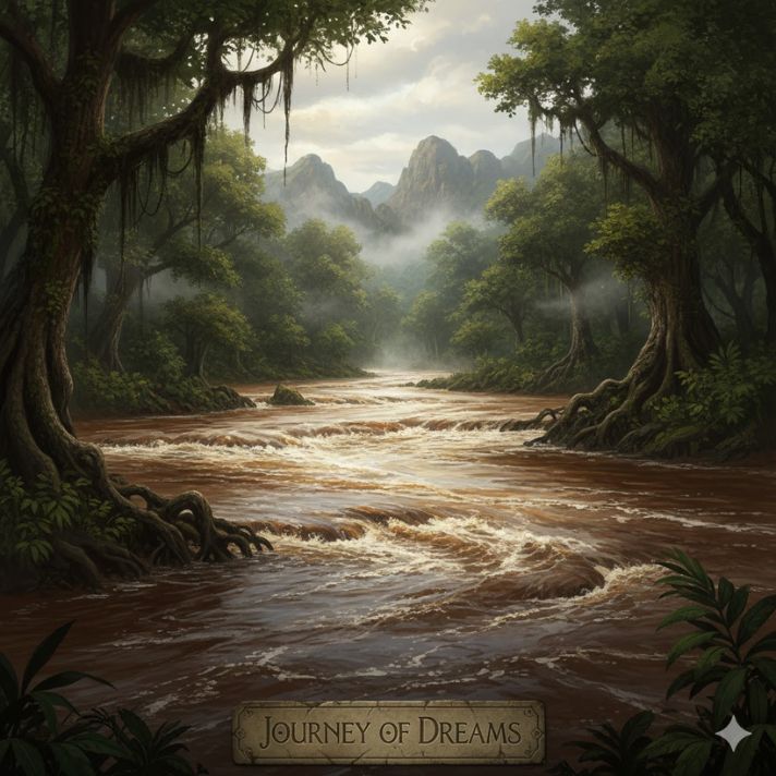  DREAM OF A BROWN OR MUDDY RIVER