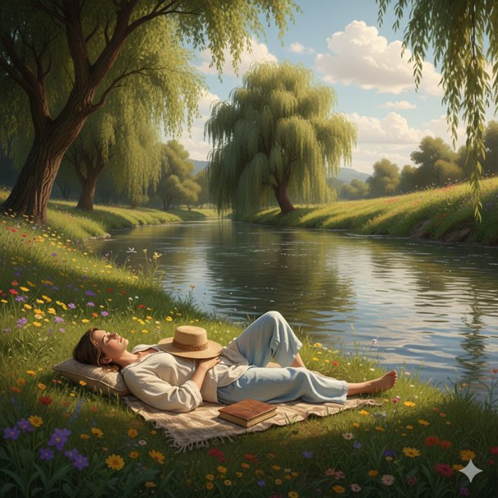 DREAM OF LAYING BY A RIVER