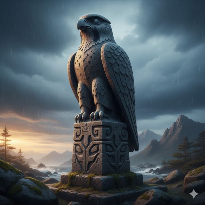 Falcon Totem