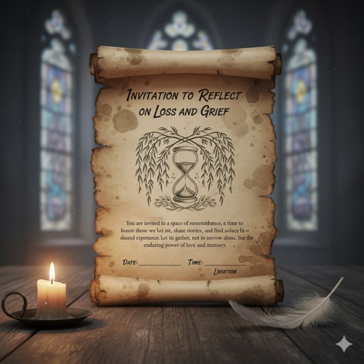 Invitation to Reflect on Loss and Grief