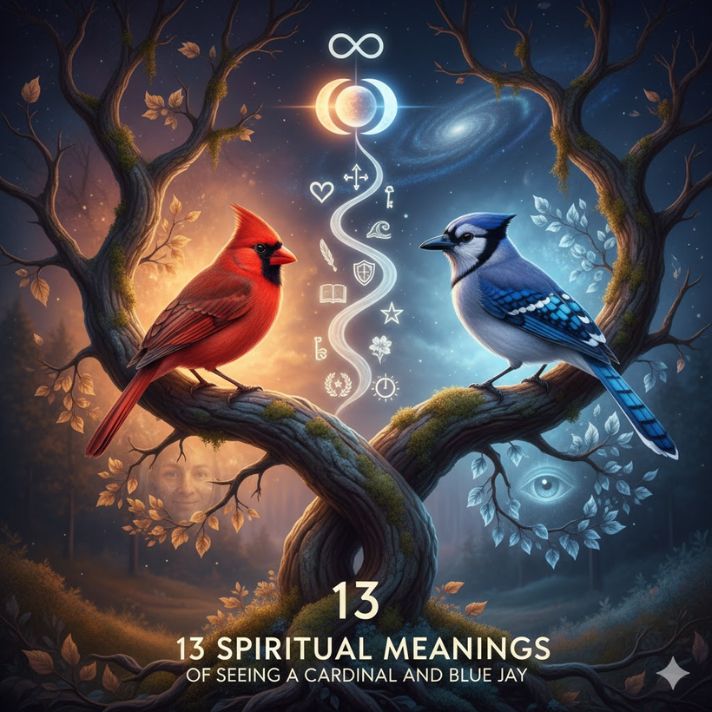 13 Spiritual Meanings of Seeing a Cardinal And Blue Jay