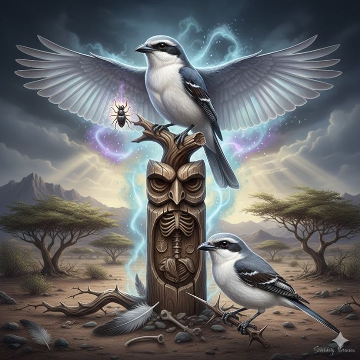 Shrike Totem, Spirit, and Power Animal