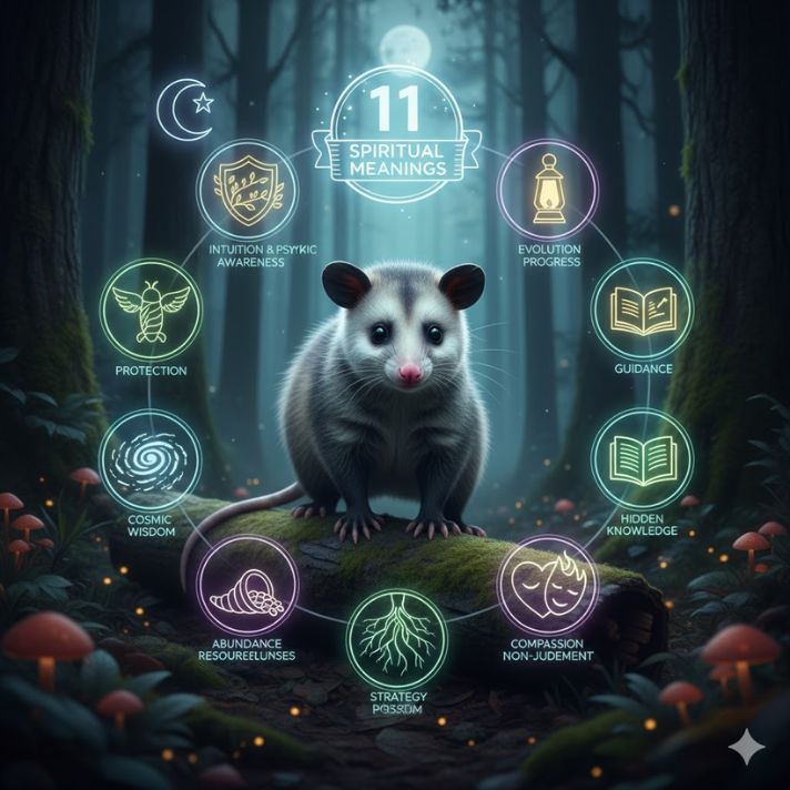 11 Spiritual Meanings Of Seeing A Possum