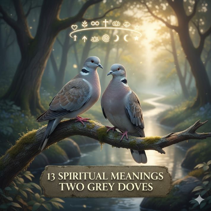 13 Spiritual Meanings of Seeing Two Grey Doves