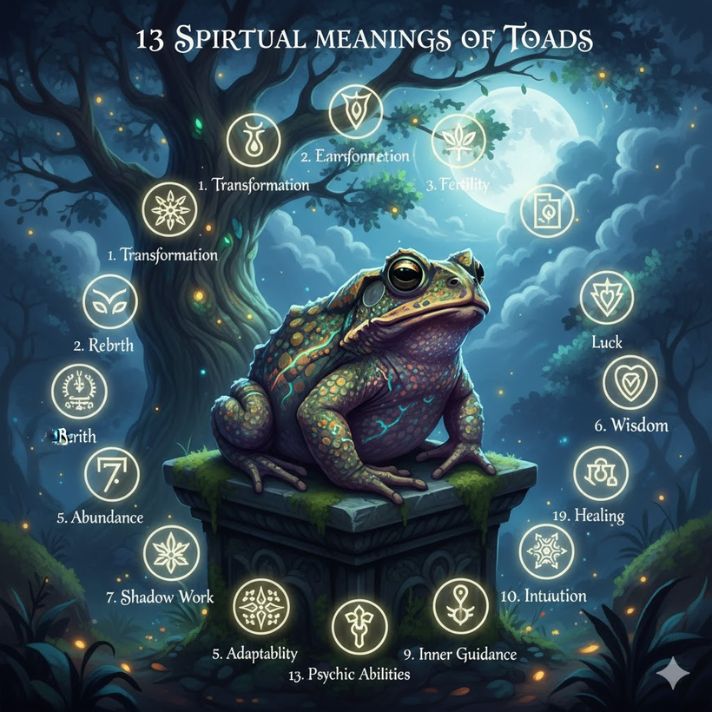 13 Spiritual Meanings of Toads