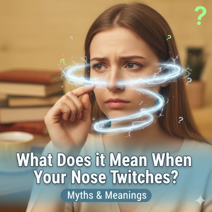 What Does it Mean When Your Nose Twitches?