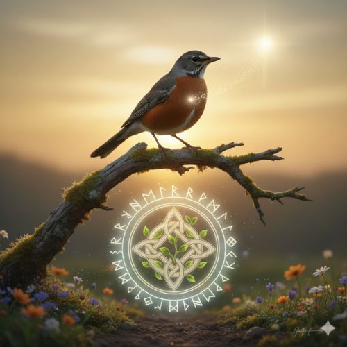 American Robin Spiritual Meaning