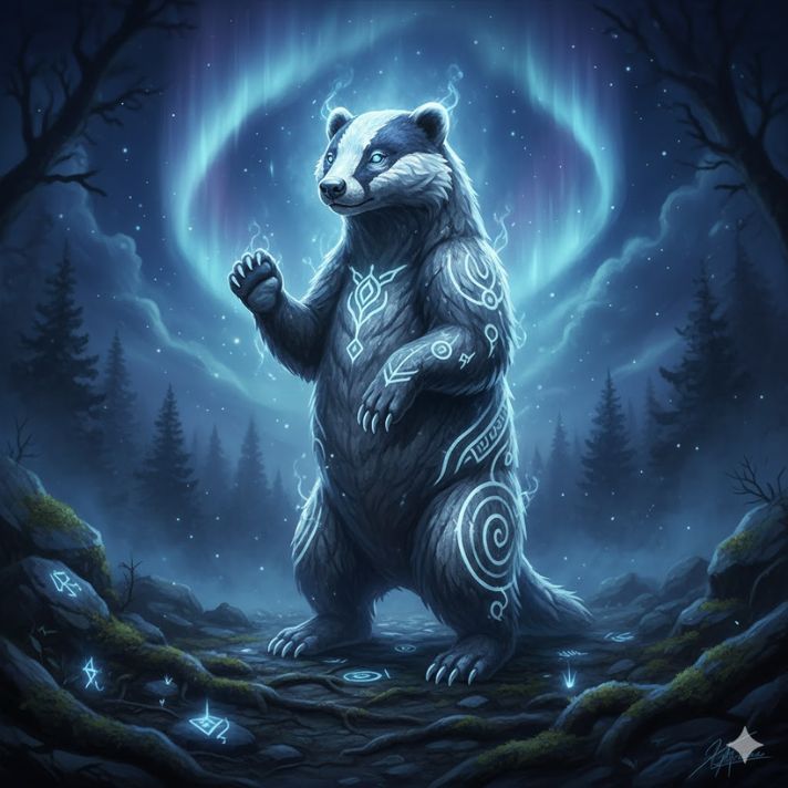 Badger Spirit Animal Totem