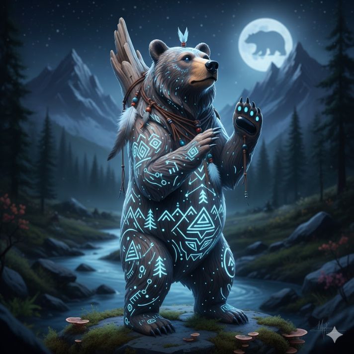 Bear Spirit Animal Totem