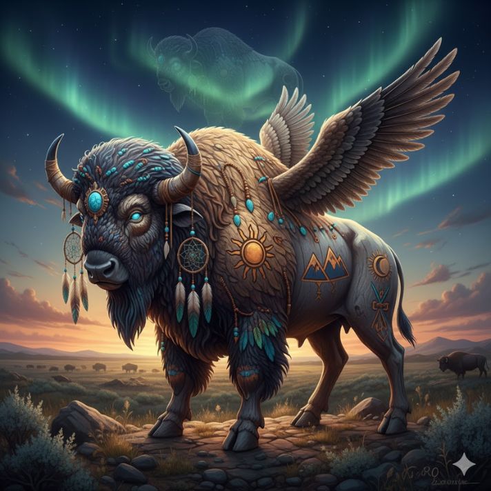 Buffalo Spirit Animal Totem