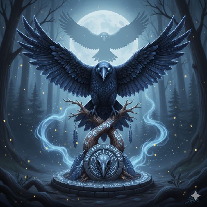 Crow Spirit Animal Totem