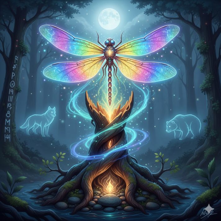 Dragonfly Spirit Animal Totem