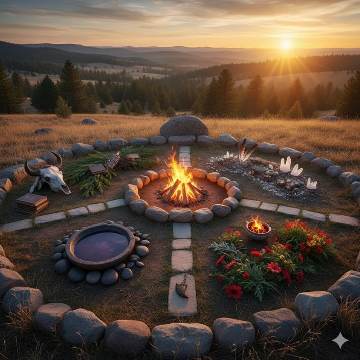 How To Work With A Medicine Wheel for Spiritual Growth