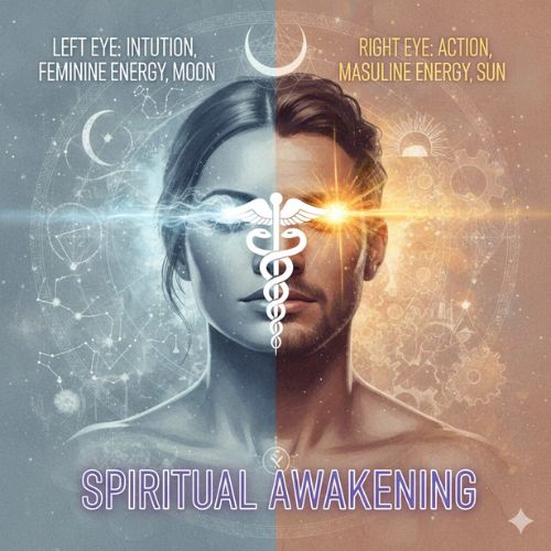 Left and Right Eye Twitching Spiritual Meaning