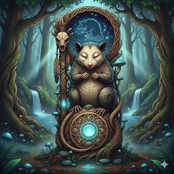 Opossum Spirit Animal Totem