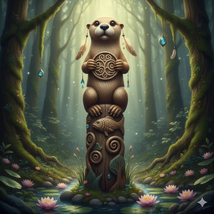 Otter Spirit Animal Totem