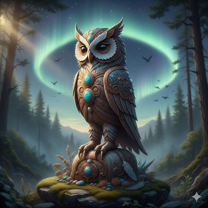 Owl Spirit Animal Totem
