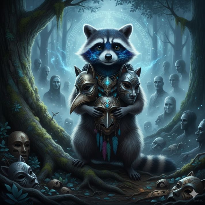 What does the Raccoon Spirit Animal Totem Mean? Masks