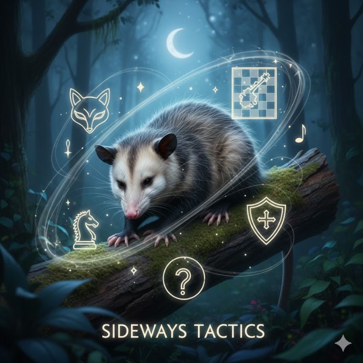 What does the Opossum Spirit Animal Totem Mean? Sideways Tactics