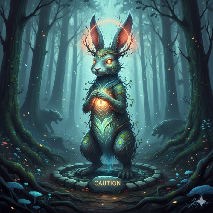 What does the Rabbit Spirit Animal Totem Mean? Caution