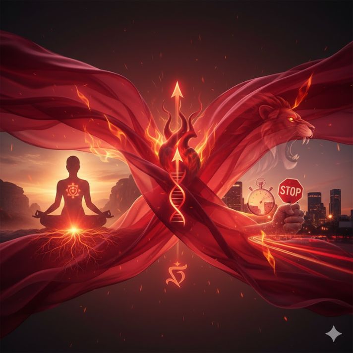 What Seeing The Color Red Means Spiritually & Psychologically